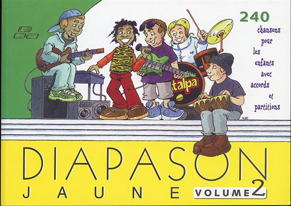 Diapason Jaune 2 Melody Line Stepnote Aps