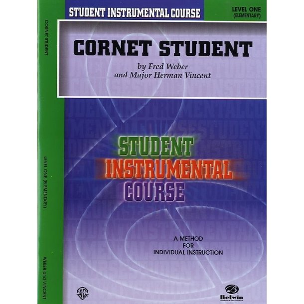 Student Instrumental Course Cornet Student Level One