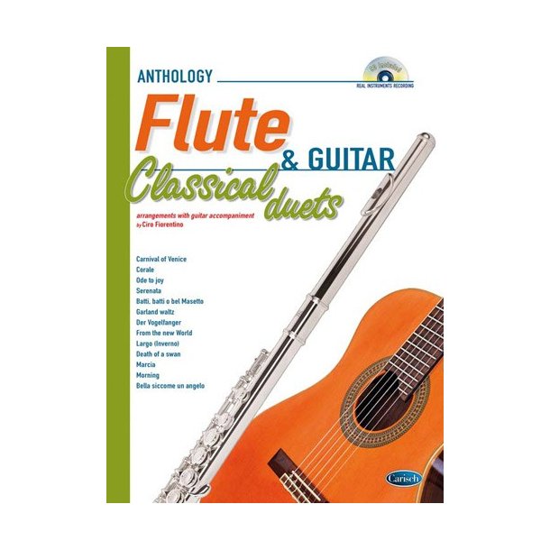 Classical Duets for Flute and Guitar Vol.1 Fløjte Noder Stepnote