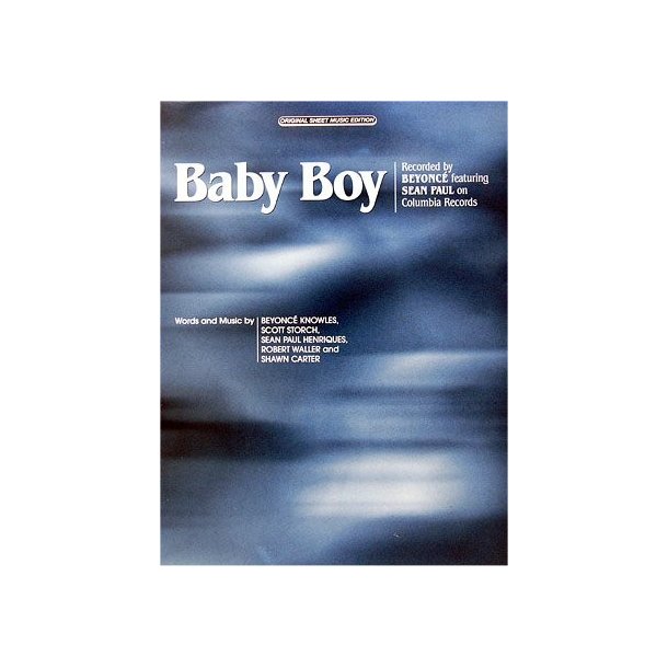 Beyonce Featuring Sean Paul Baby Boy Klavernoder Stepnote