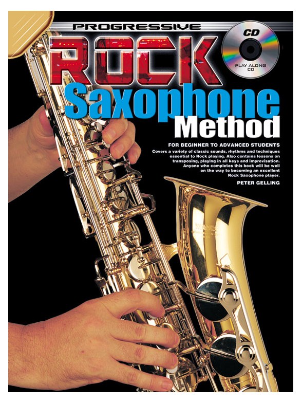 Progressive Rock Saxophone Method Saxofon Noder Stepnote