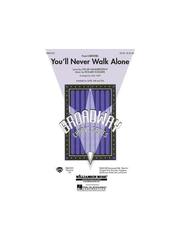 Rogers And Hammerstein You Ll Never Walk Alone Carousel Instrumental Pack Bass Guitar Stepnote Aps